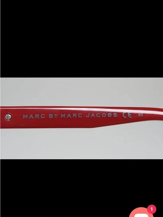 New Marc Jacobs 542 Eyeglasses - red, - Picture 8 of 9